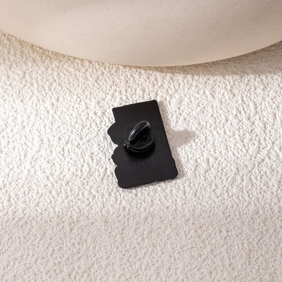 Kawaii Yellow Duckling Enamel Pin - Picture 2 of 3